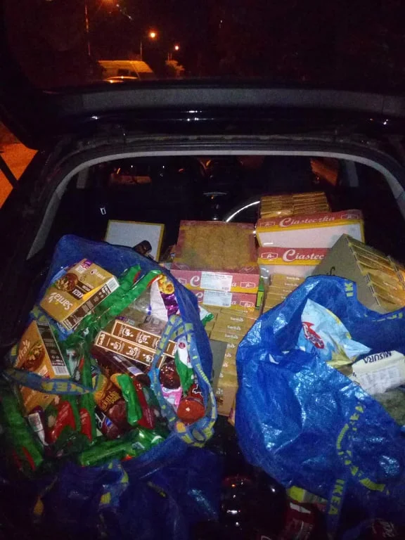 Freegańskie "zakupy", zdj. z archiwum rozmówcy